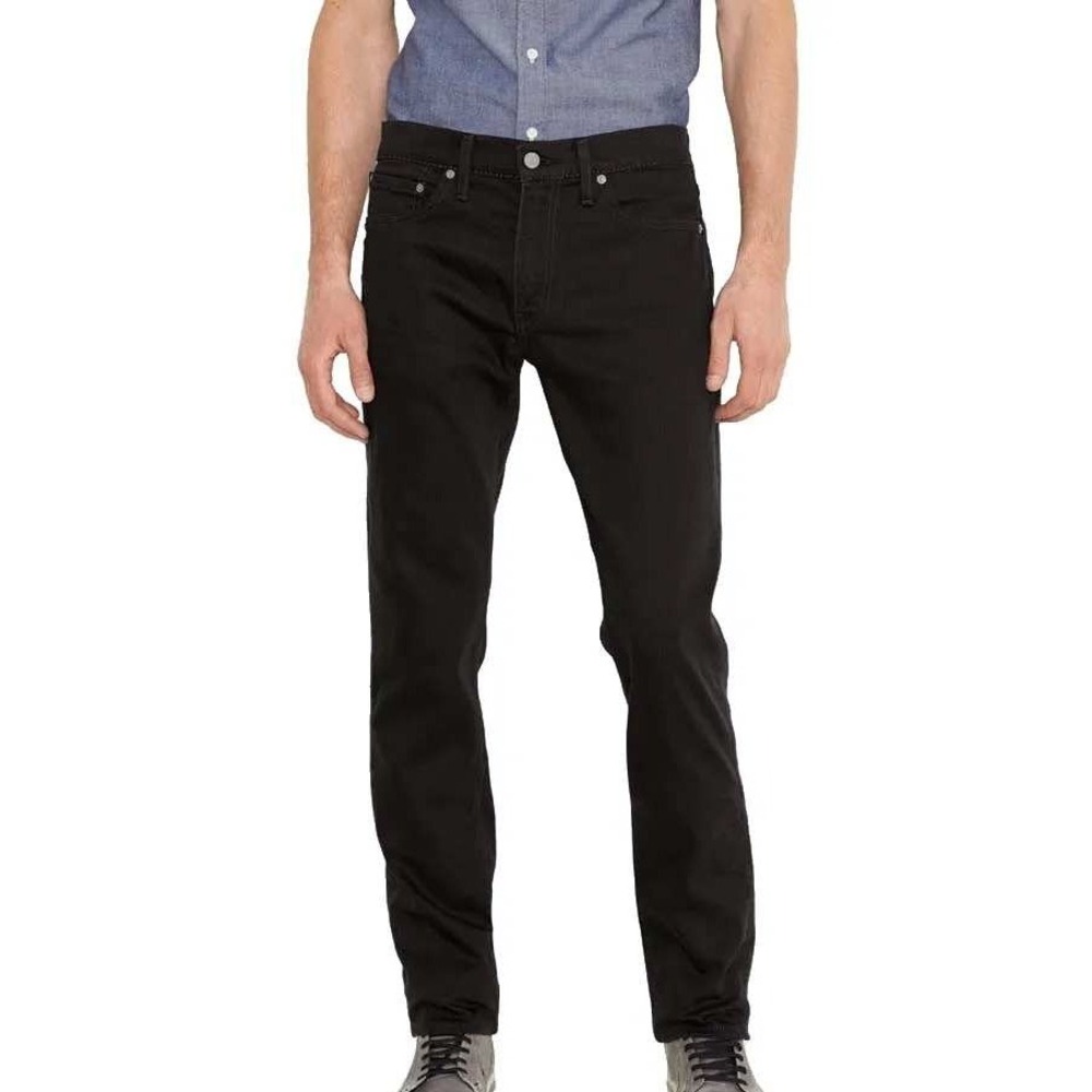 NWT Levis 511 Slim Jeans Men's 34x34 Black Cotton Blend Stretch Denim